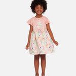 CLEMENTINE FLORAL DRESS WITH CARDIGAN 12307