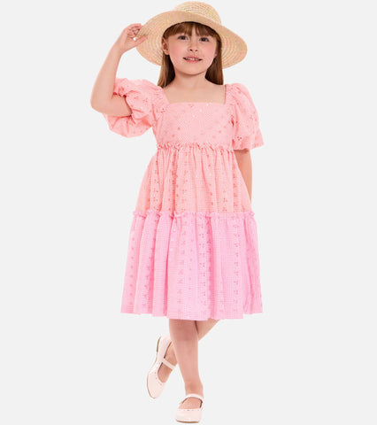 Haley Eyelet Sundress with Hat 13428