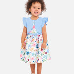 Violet Floral Cardigan Dress 13439