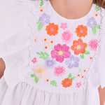 Lacie Embroidered Pinafore Dress-S2-13762