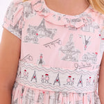 Cherie Paris Smocked Dress B2-13822