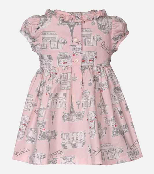 Cherie Paris Smocked Dress B5-13822