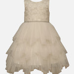Bianca Tiered Mesh Party Dress X3-14887