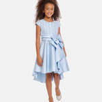 Emilia Embroidered High-low Party Dress R4-15136