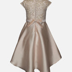 Caroline Embroidered High-low Party Dress R4-15137
