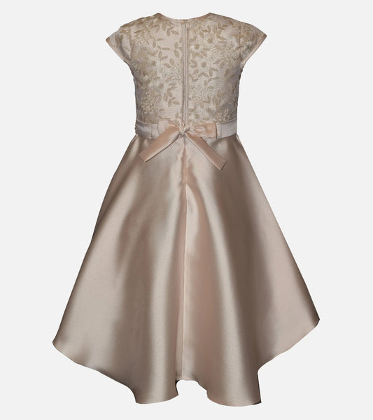 Caroline Embroidered High-low Party Dress R4-15137