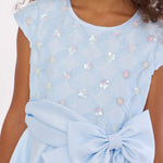 Emilia Embroidered High-low Party Dress R4-15136