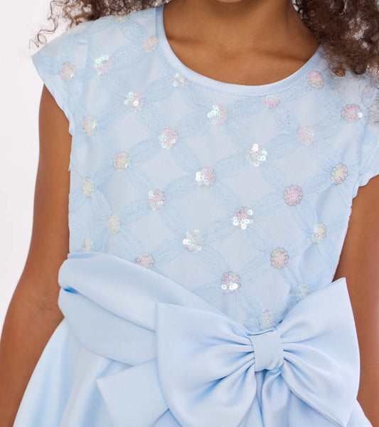 Emilia Embroidered High-low Party Dress R4-15136