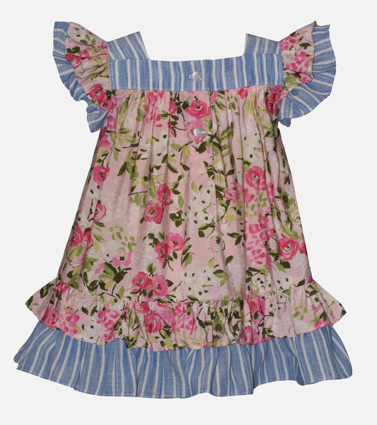 Jonie Mixed Print Dress R2-15366