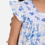 Gemma Toile Smocked Dress R3-15078