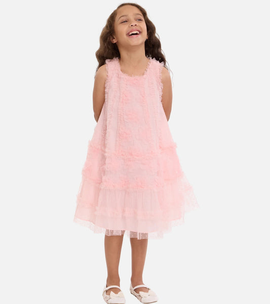 Zoey Ruffle Shift Party Dress R2-15202