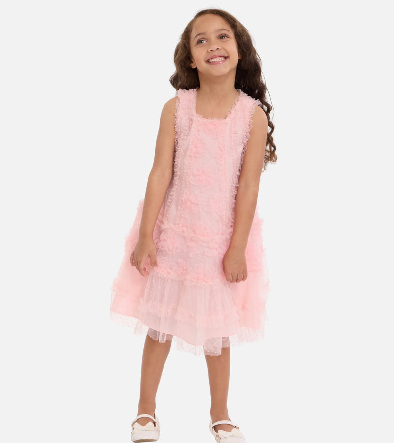 Zoey Ruffle Shift Party Dress R2-15202
