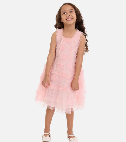 Zoey Ruffle Shift Party Dress R2-15202