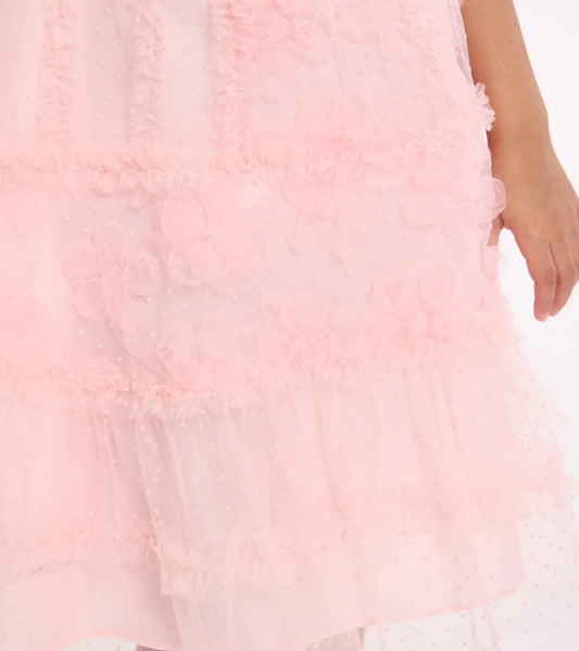 Zoey Ruffle Shift Party Dress R2-15202