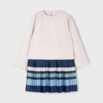 Girls combined striped dress Ref. 25-4911-15
