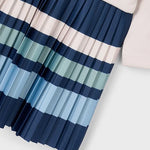Girls combined striped dress Ref. 25-4911-15