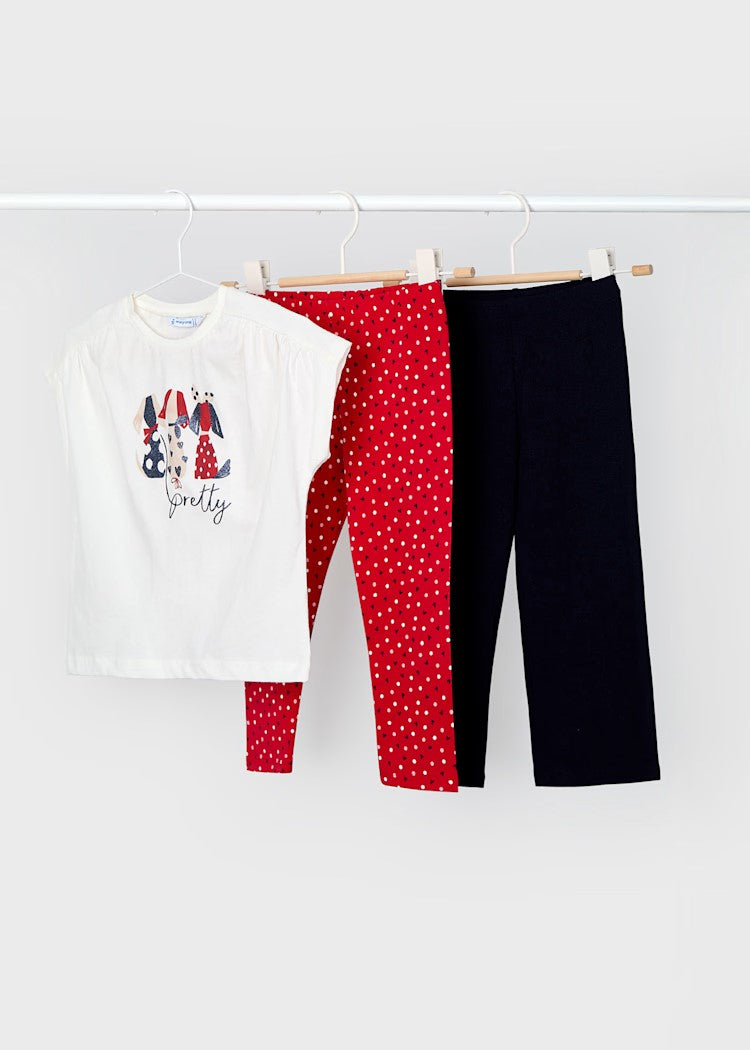 Girl 3-Piece Dog Set Ref. 25-3707-020