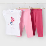 Girl 3-Piece Set Hearts Graphic Ref. 26-3729-10