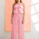 Girl 3D Floral Chiffon Jumpsuit Ref. 26-5202-10