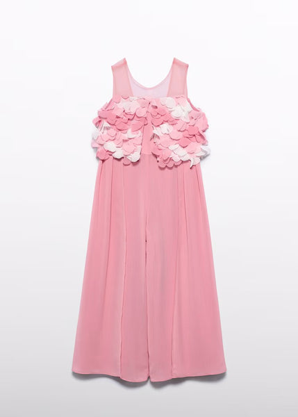 Girl 3D Floral Chiffon Jumpsuit Ref. 26-5202-10