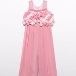 Girl 3D Floral Chiffon Jumpsuit Ref. 26-5202-10