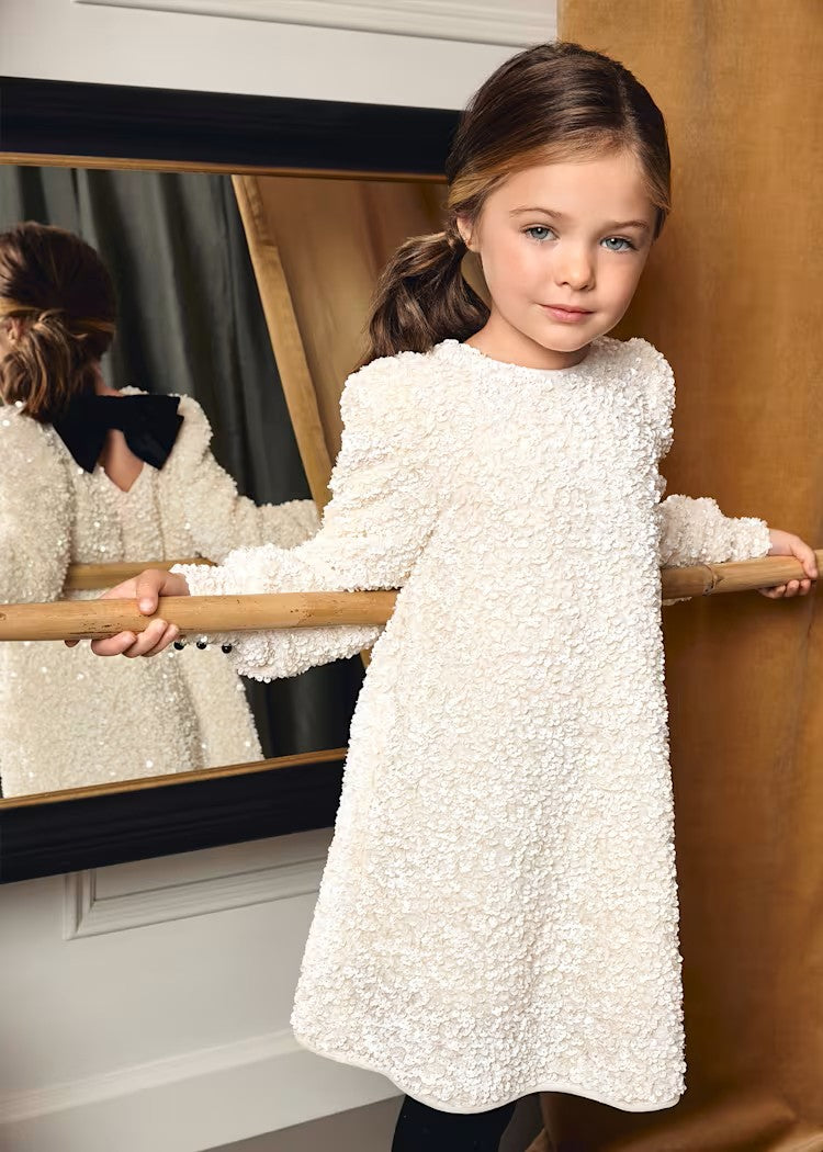 Girl A-Line Sequin Dress Ref. 15-5525-03