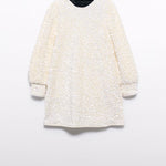 Girl A-Line Sequin Dress Ref. 15-5525-03