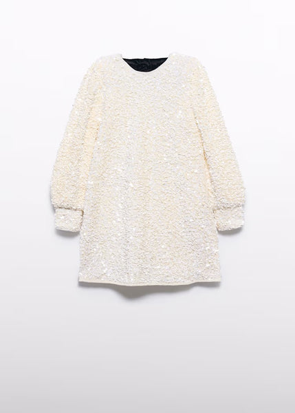 Girl A-Line Sequin Dress Ref. 15-5525-03