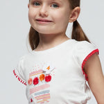 Girl applique T-shirt Better Cotton Ref. 24-03096-078