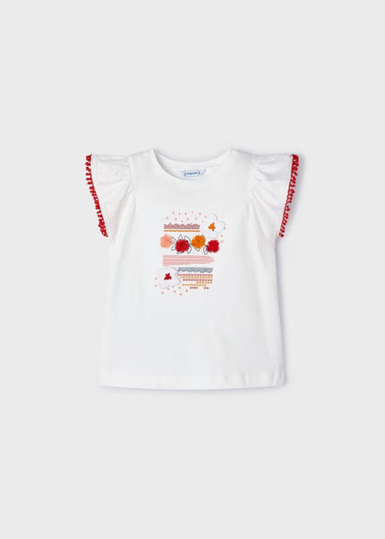 Girl applique T-shirt Better Cotton Ref. 24-03096-078