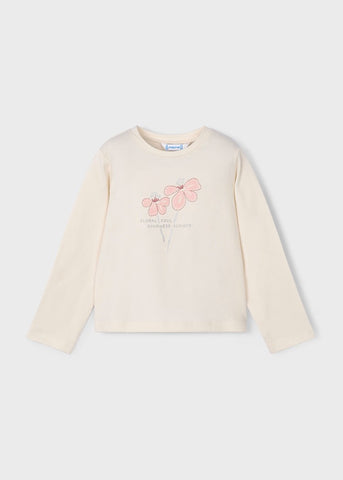 Girl Basic Flower T-Shirt Ref. 15-0178-10