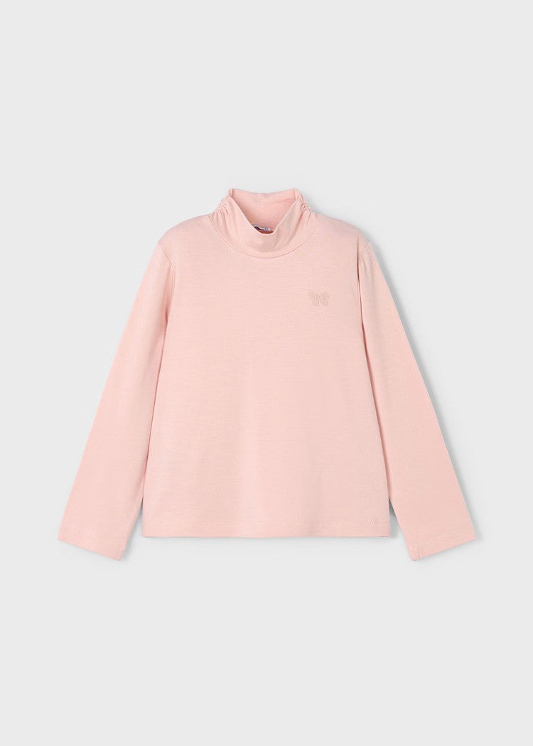Girl Basic Mock-Neck T-Shirt Ref. 15-00145-87