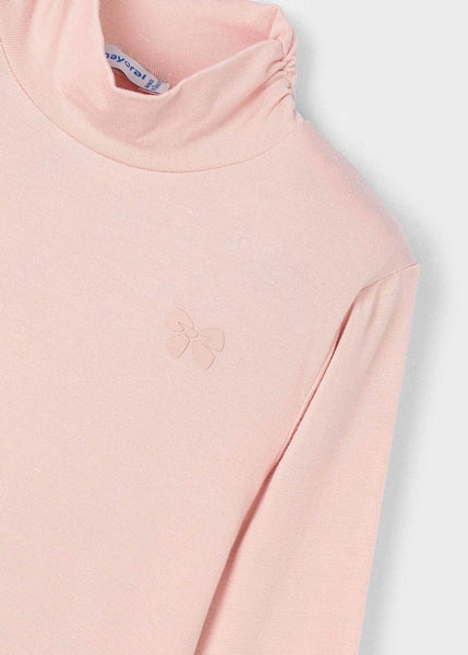 Girl Basic Mock-Neck T-Shirt Ref. 15-00145-87