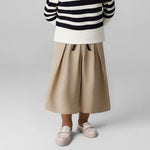 SET Girl Striped Knit Sweater/Girl Bow Midi Pants Ref. 15-4014-18/4908-96