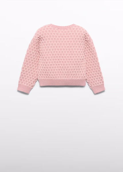 Girl Chenille Jacquard Sweater Ref. 15-05828-08