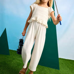 Girl Crocheted Combined Jumpsuit Ref. 25-3874-022