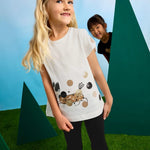 Girl Dog Print T-Shirt and Leggings Set Ref. 25-3706-064