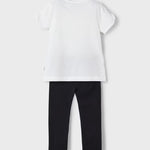 Girl Dog Print T-Shirt and Leggings Set Ref. 25-3706-064