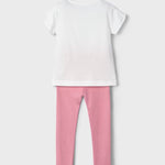 Girl Dog Print T-Shirt and Leggings Set Ref. 25-3706-066