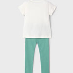 Girl Dog Print T-Shirt and Leggings Set Ref. 25-3706-065