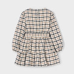 Girls check bow dress Ref. 25-4915-19