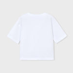 Girl Drop Shoulder T-shirt -/ French Terry Shorts Ref. 26-0607-10/3016-25