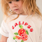 Girl Drop Shoulder T-shirt / French Terry Shorts Ref. 26-0607-11/3016-21