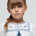 Girl Embroidered Blouse Better Cotton Ref. 24-03180-027
