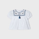 Girl Embroidered Blouse Better Cotton Ref. 24-03180-027