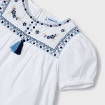 Girl Embroidered Blouse Better Cotton Ref. 24-03180-027
