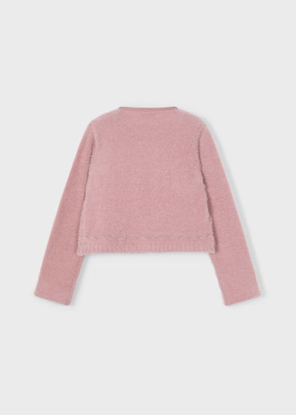 Girl Faux Fur Knit Cardigan Ref. 15-04310-76