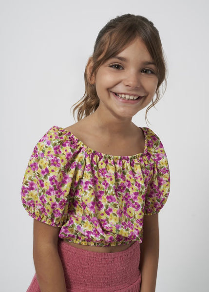 Girl Floral Top Ref. 24-06103-028