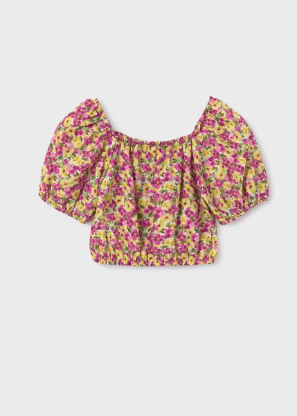 Girl Floral Top Ref. 24-06103-028