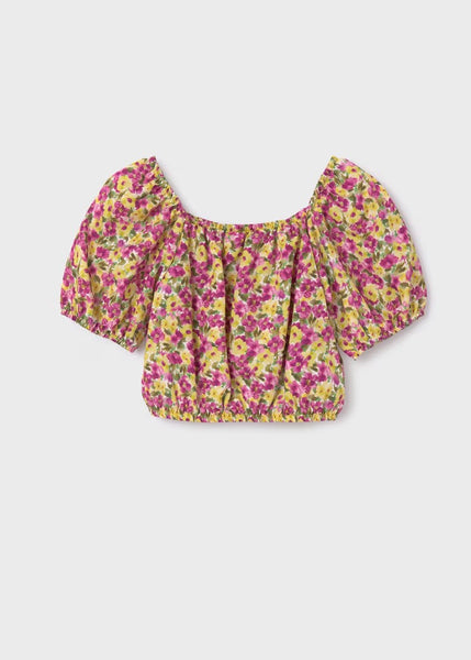 Girl Floral Top Ref. 24-06103-028